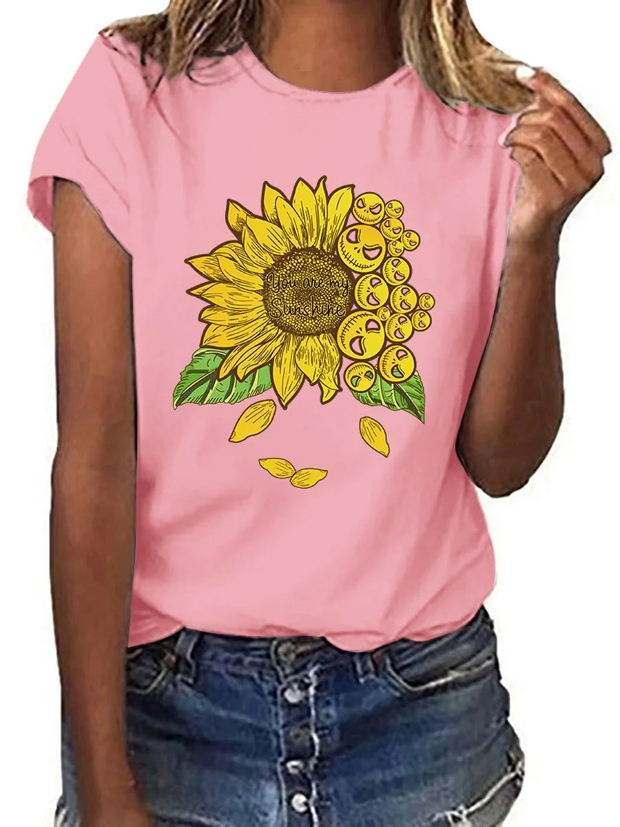 Sunflower Printed T-shirt