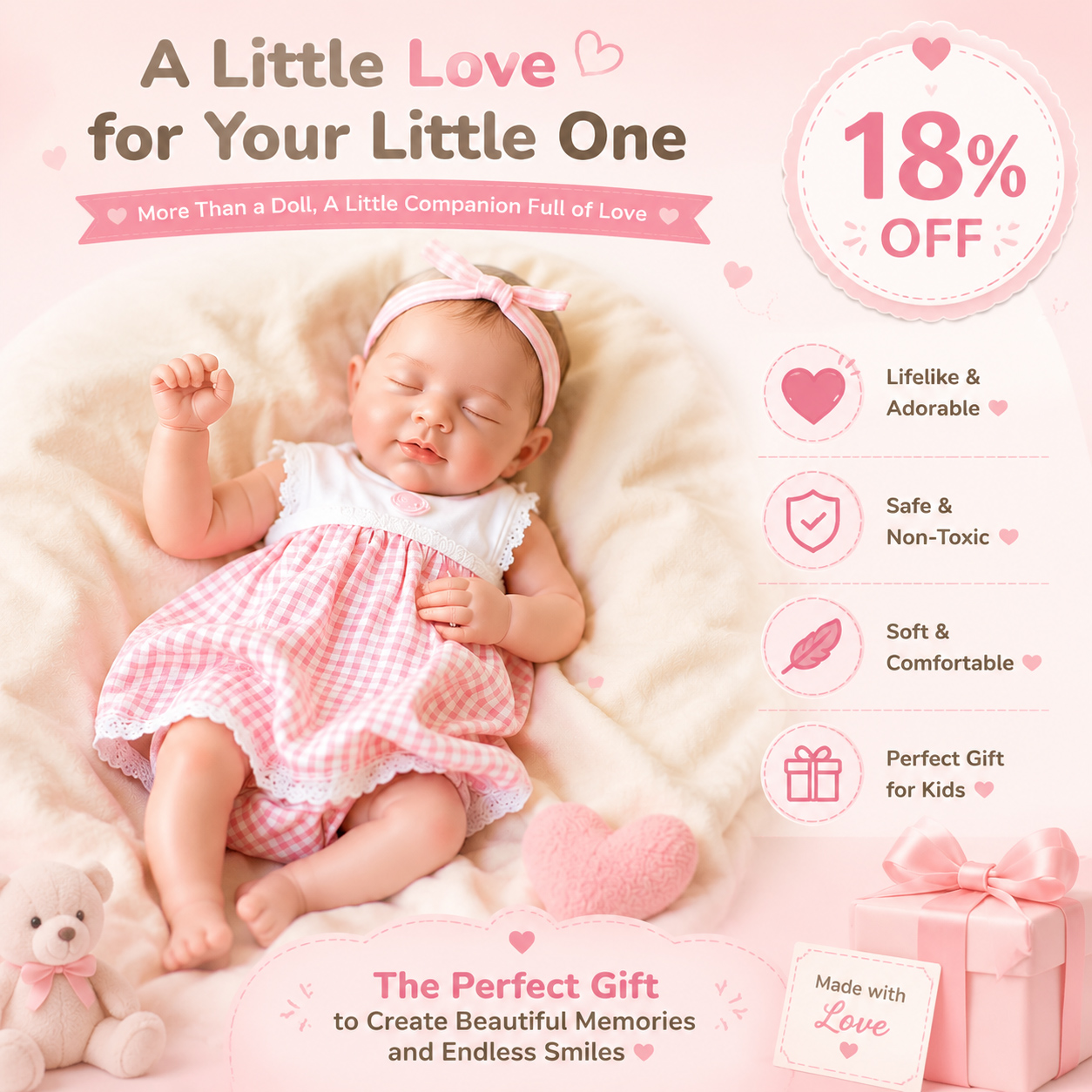 Baby Doll in Gingham