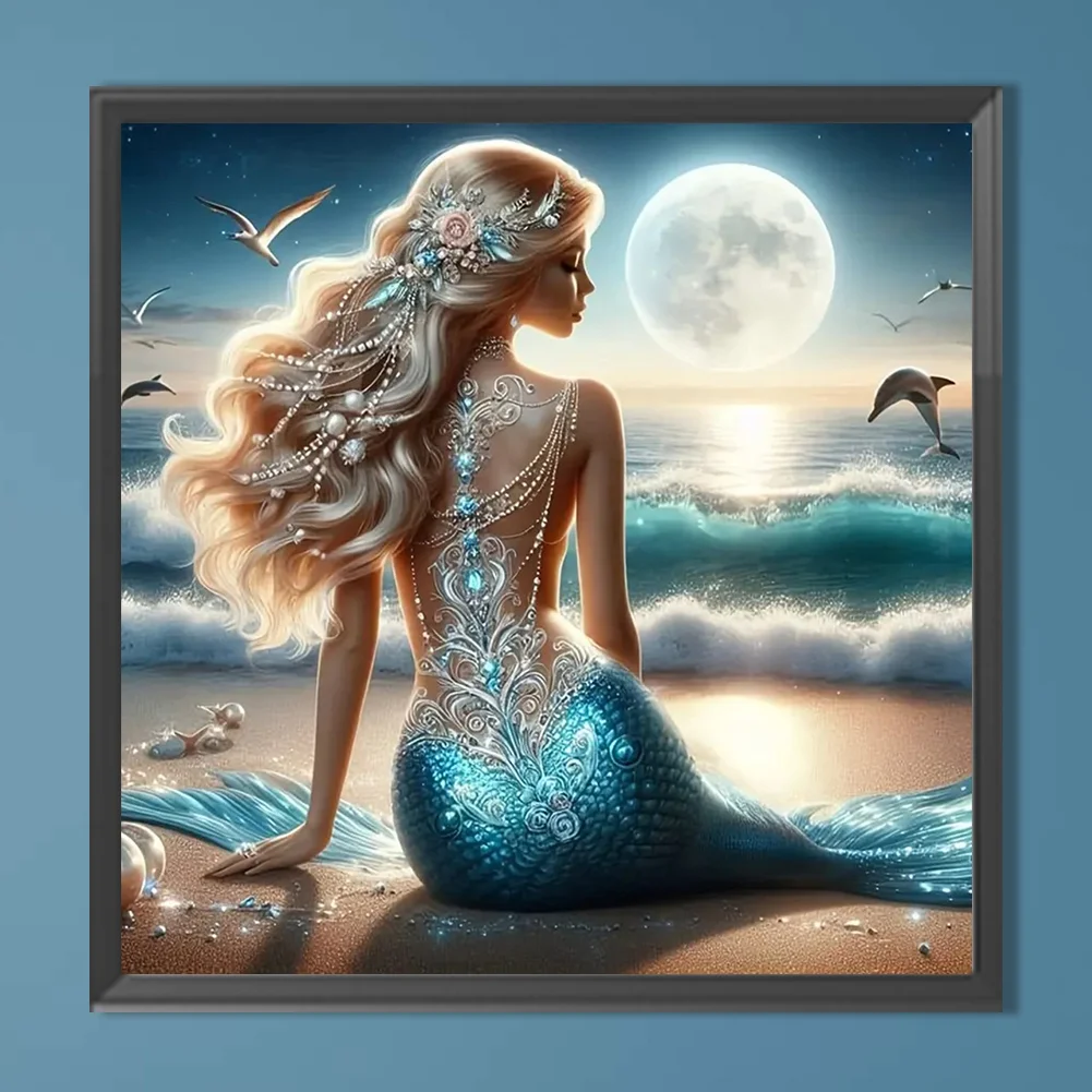 Diamond Painting - Full Round Drill - Sunflower Girl(Canvas|40*40cm)