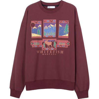 OLCooL 2024 Fall Fashion Whitefish Montana Sweatshirt olcool