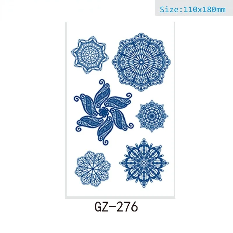 Juice tattoo stickers Net celebrity tattoo stickers lasts 15 days Herbal semi-permanent tattoo stickers