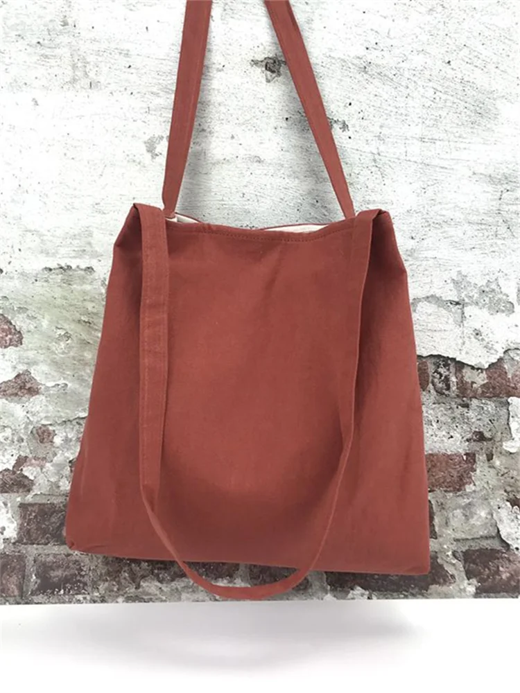 Basic Linen Cotton Durable Tote Bag