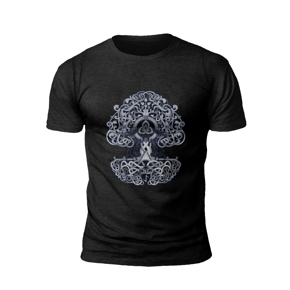 Intricate Armor: Knight's Shield T-Shirt