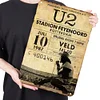 U2 - Vintage Metal Signs - 20*30cm/30*40cm - Music