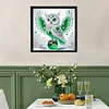 Eule speziell geformte 5D-DIY-Teilbohrer-Diamantkunst-Kit f&uuml;r Erwachsene Anf&auml;nger Wohnaccessoires Diamantengem&auml;lde Edelsteinkunst 30x30cm