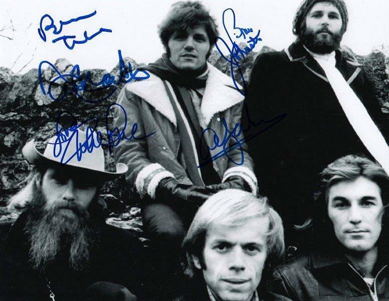 REPRINT - BEACH BOYS Rare Signed 8 x 10 Photo Poster painting Poster RP Brian Wilson