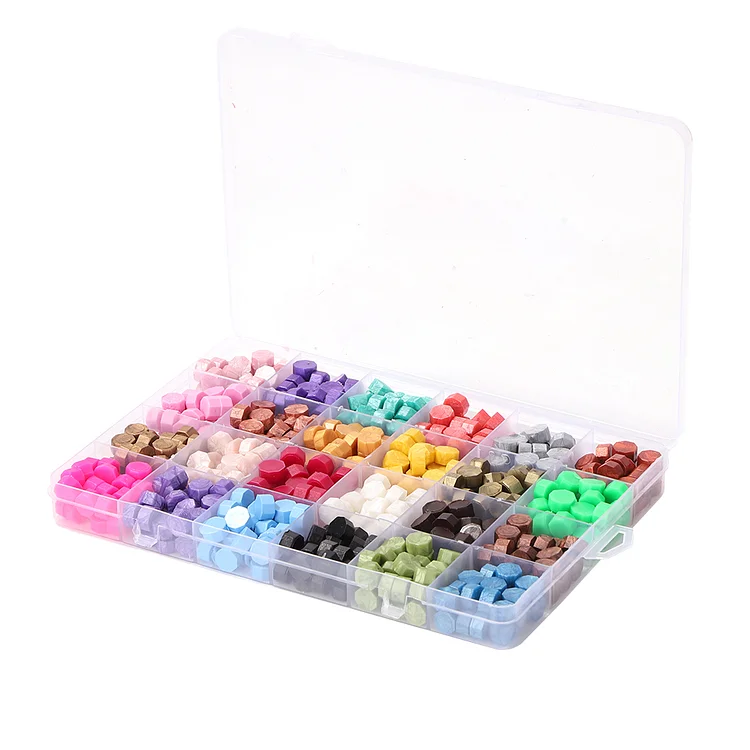 960pcs Mixing Color Vintage Sealing Wax Beads DIY Crafts Postcard Materials