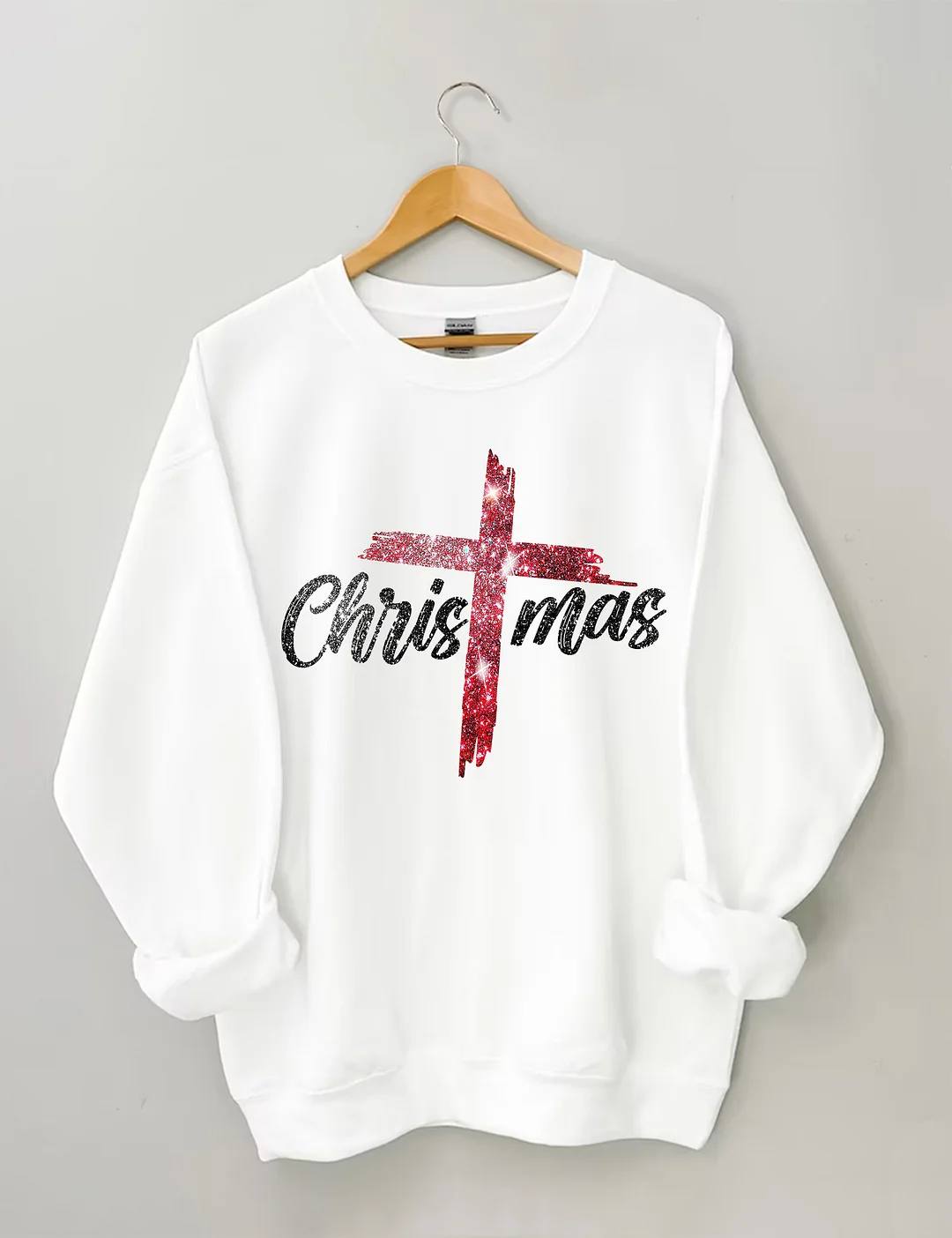 Cross Christmas Sweatshirt