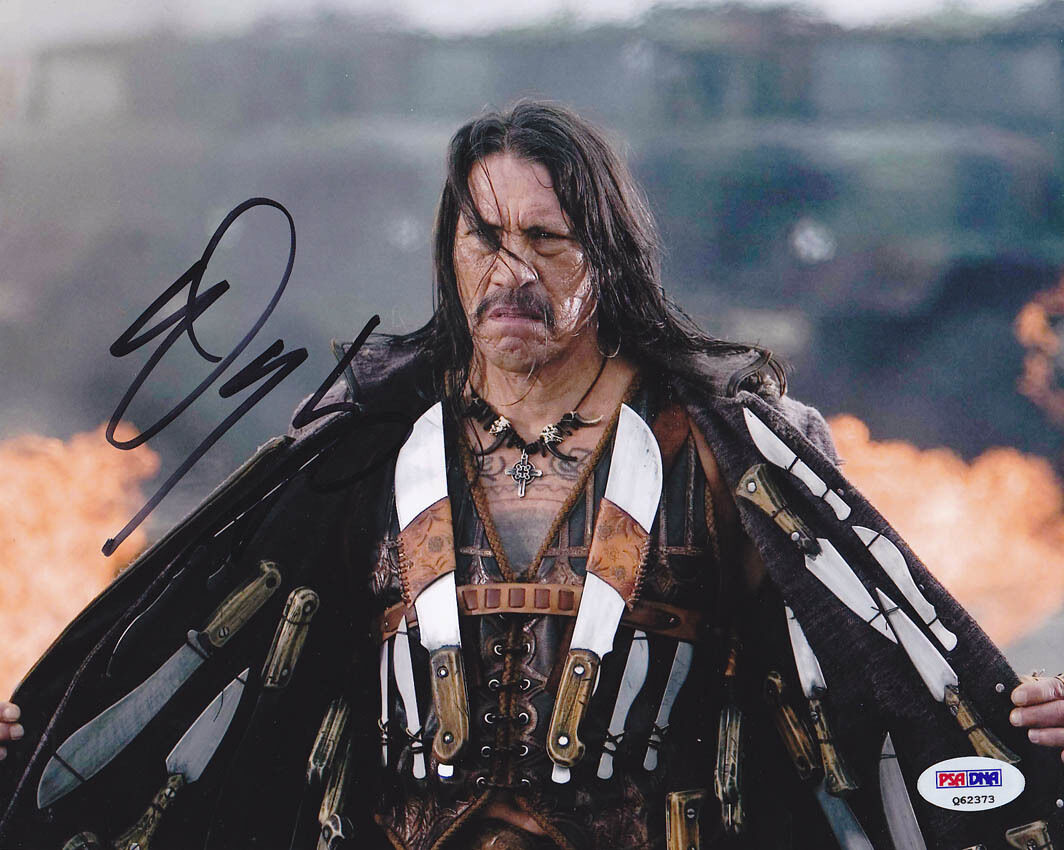 Danny Trejo SIGNED 8x10 Photo Poster painting Machete Breaking Bad PSA/DNA AUTOGRAPHED