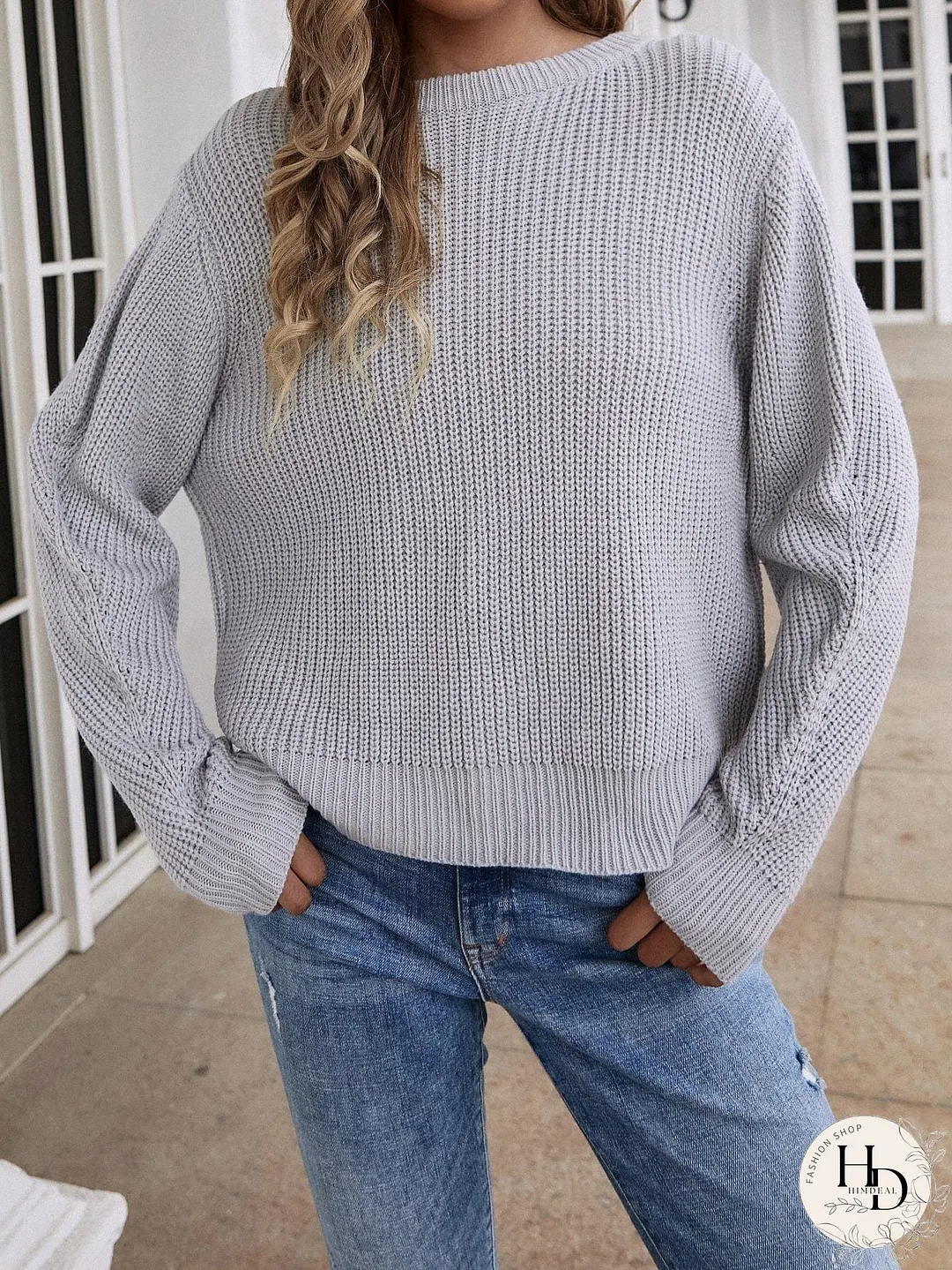 Double Take Button Down Rib-Knit Reversible Sweater