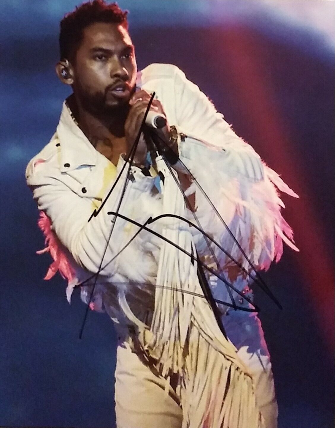 Miguel signed 8 x 10