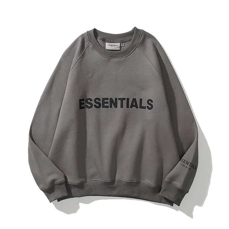 Unisex Essentials Sweatshirt Print Oversize Pullover