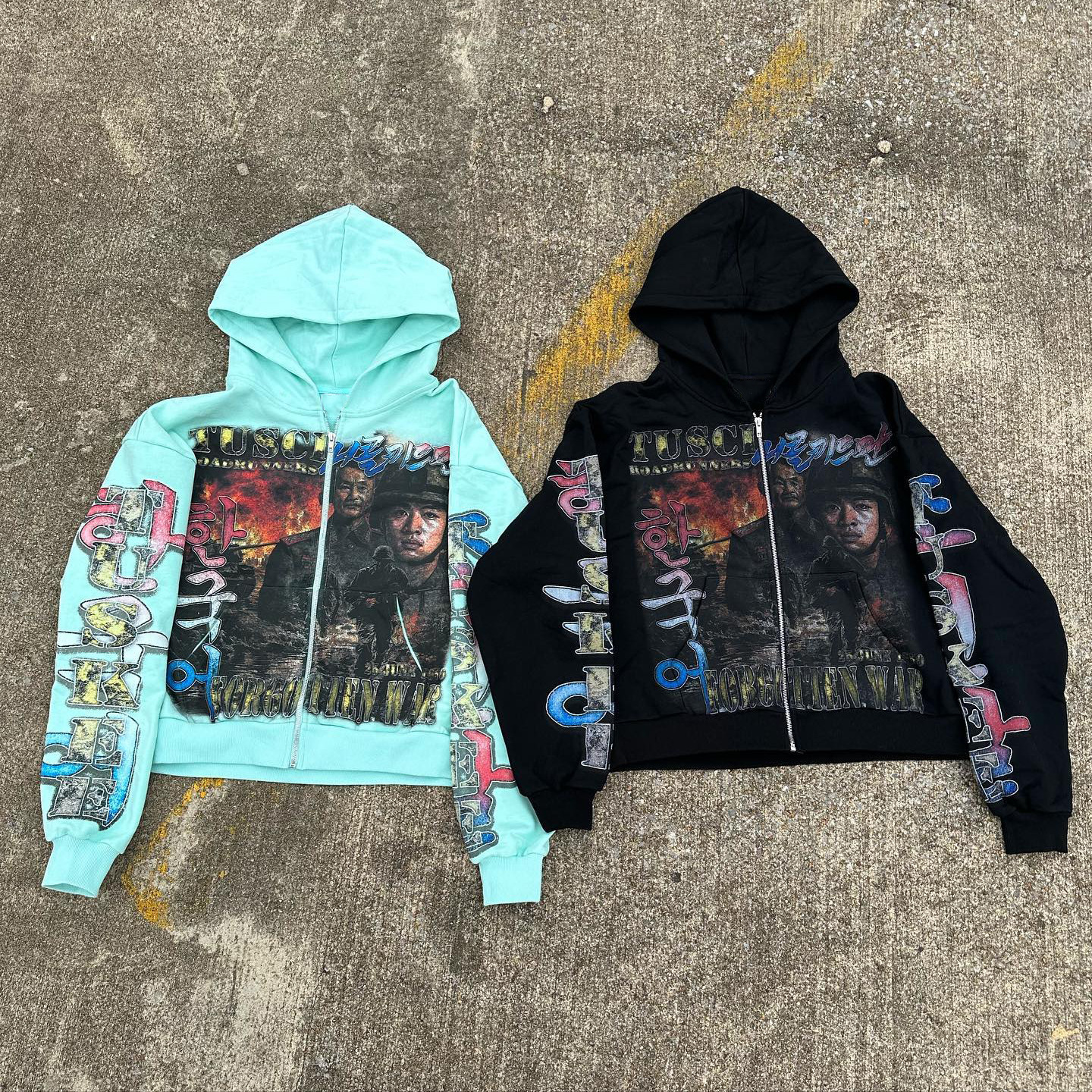 Soldier Casual Street Zip Hoodie