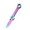Portable new tool folding knife multi-function wrench type folding knife all-steel folding knife