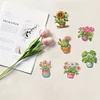 6 PCS Pot - 5D DIY Sticker Magnet