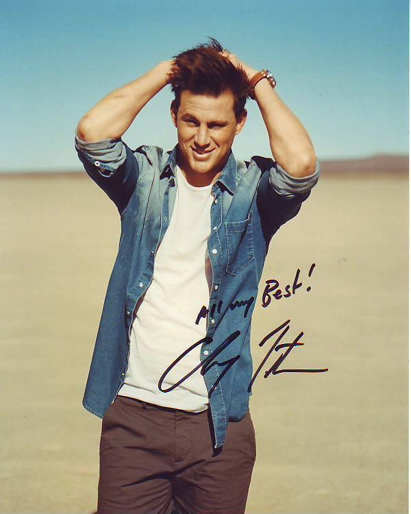 CHANNING TATUM Signed Autographed Photo Poster painting GREAT CONTENT