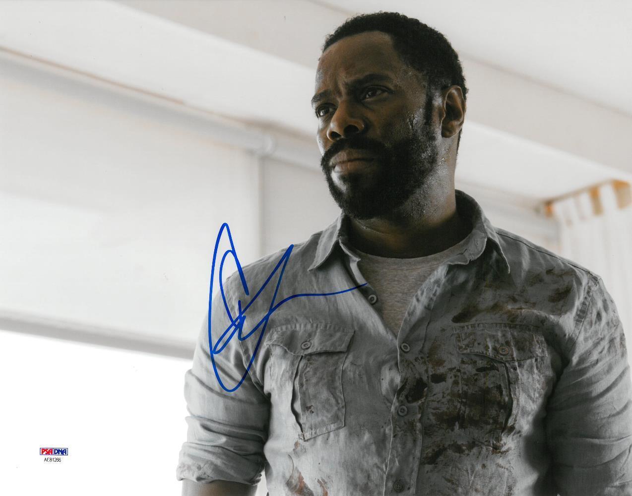 Colman Domingo Signed Fear The Walking Dead Auto 11x14 Photo Poster painting PSA/DNA #AE81266