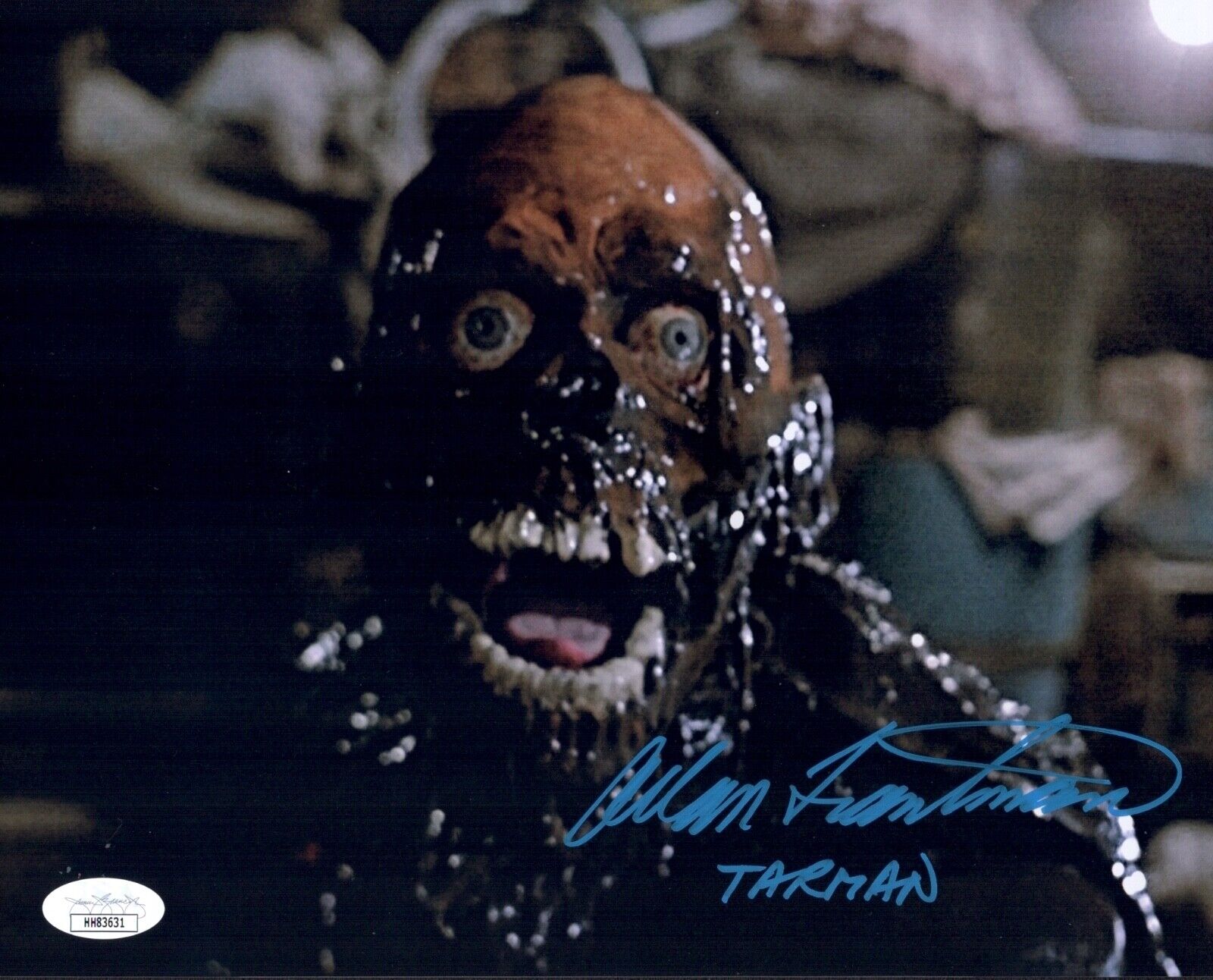 ALLAN TRAUTMAN Return Of The Living Dead Signed 8x10 Photo Poster painting TARMAN JSA COA Cert