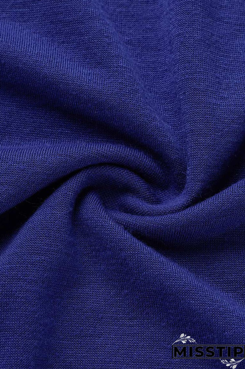 Blue Casual Solid Patchwork Spaghetti Strap Straight Plus Size Dresses