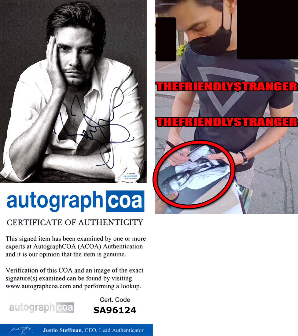 BEN BARNES signed Autographed 8X10 Photo Poster painting x EXACT PROOF - 11:11 SEXY Hot ACOA COA