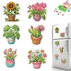 6 PCS Pot - 5D DIY Sticker Magnet
