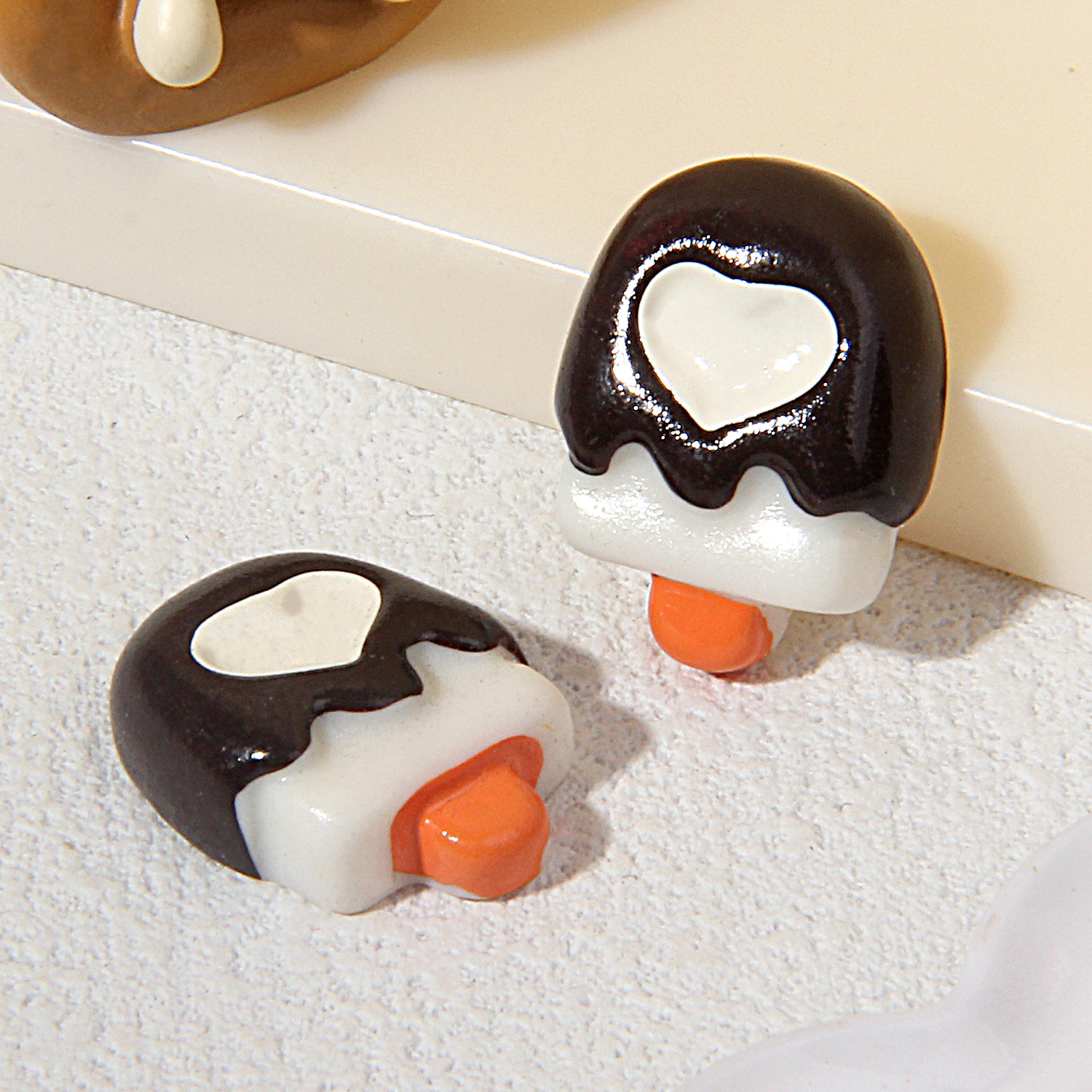 Mini Resin Ice Cream Pops DIY Charms