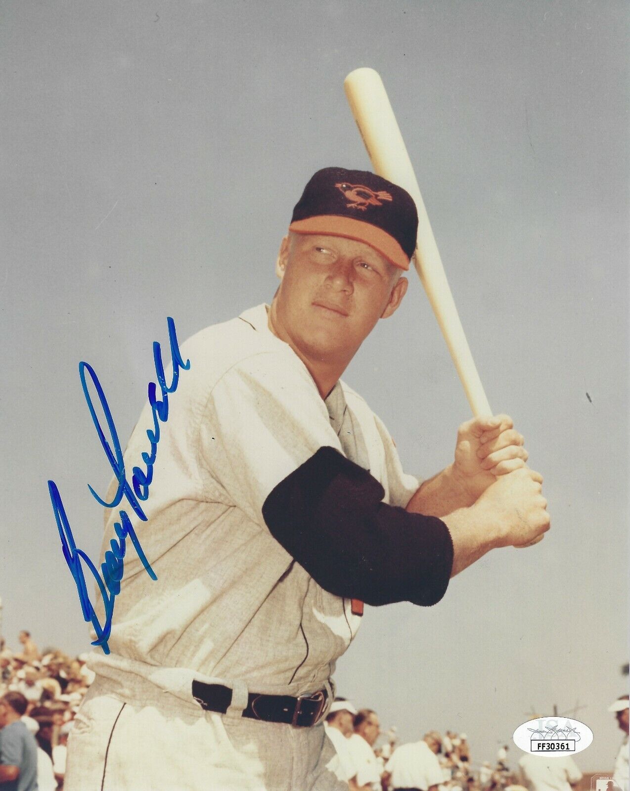 Signed 8x10 BOOG POWELL Baltimore Orioles Autographed Photo Poster painting- JSA COA