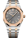 Silver Gold 904L Steel Gray Dial - Watch - 34mm