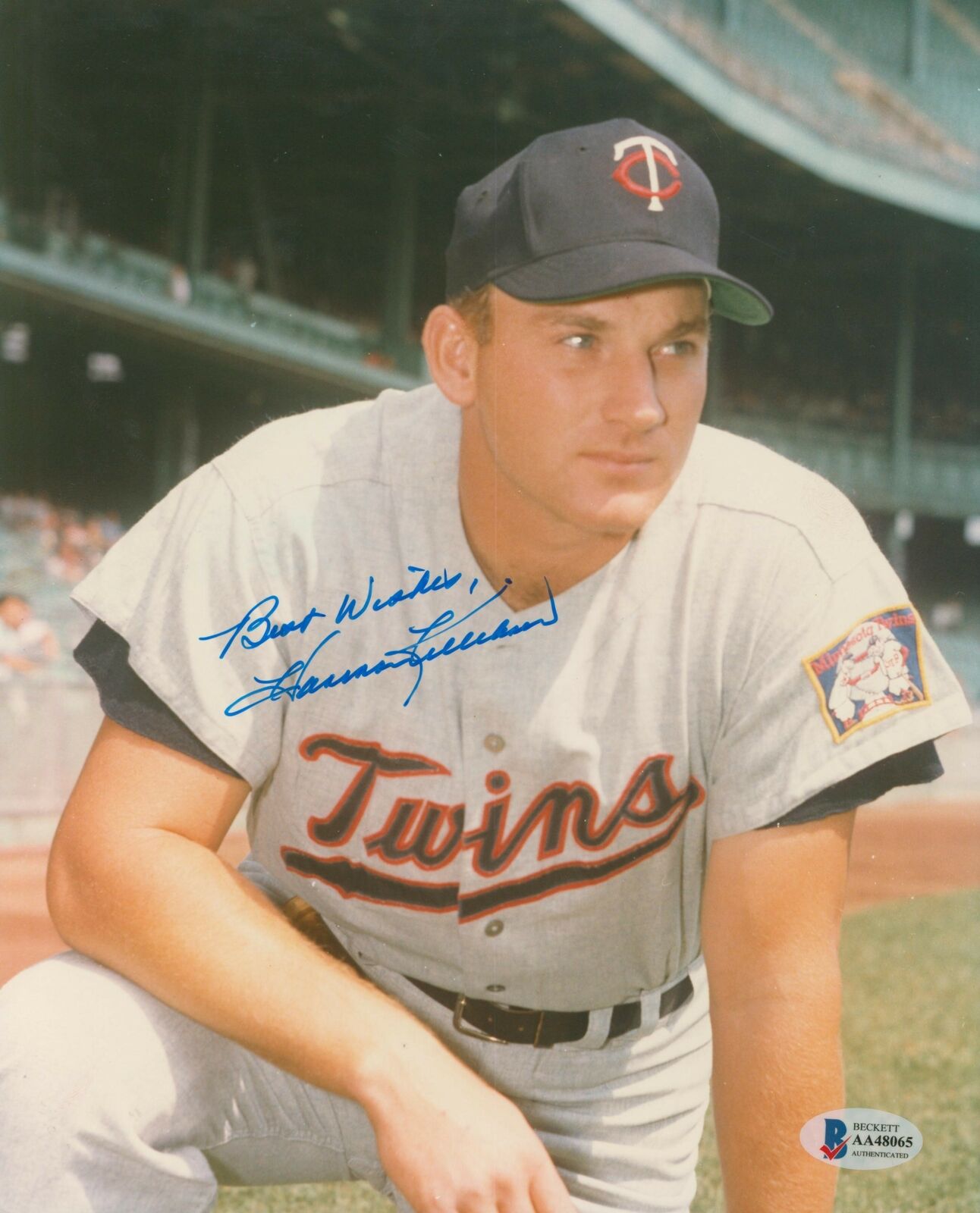 Twins Harmon Killebrew Best Wishes