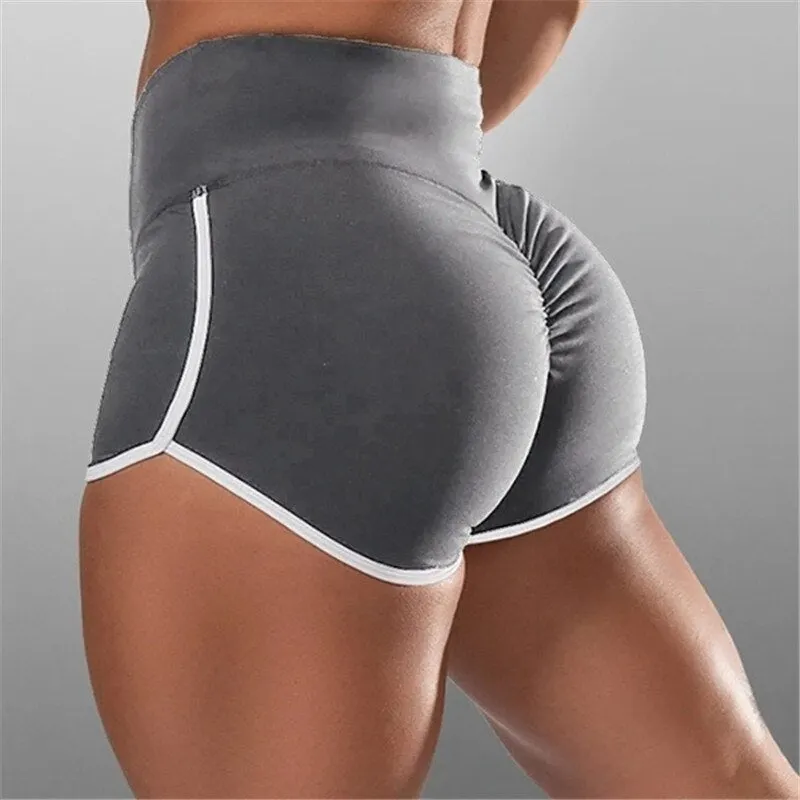 New Summer Sport Shorts Women Casual Shorts Workout Skinny Sexy Short High Waist Elasticated Seamless Fitness Push Up Leggings
