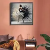 Piano Girl-Paint by Numbers Acrylic Painting 40*40cm