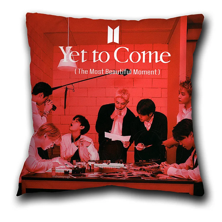 BTS Yet to Come Pillowcase