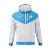 Retro Manchester City Windbreaker Blue Jersey 