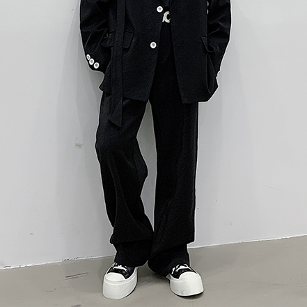 606--P65 Metsoul Darkwear Pants-dark style-men's clothing-halloween