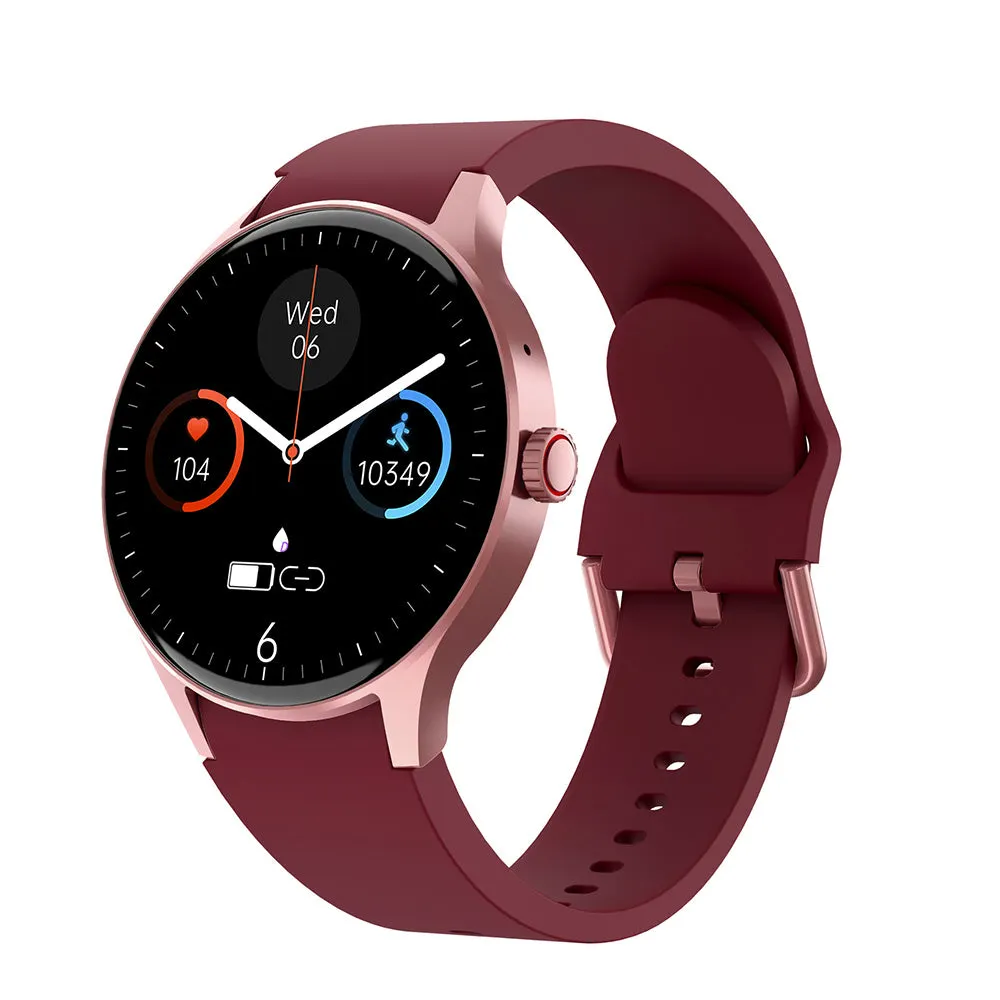 Blood Pressure Blood oxygen Monitoring Bluetooth Talk Play Music Health Waterproof Smartwatch