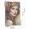 (40*60cm)DIY Full Round Drill Diamond Painting-Beauty