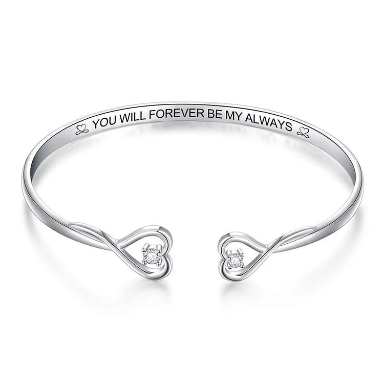 For Love - You will forever be my always Bracelet