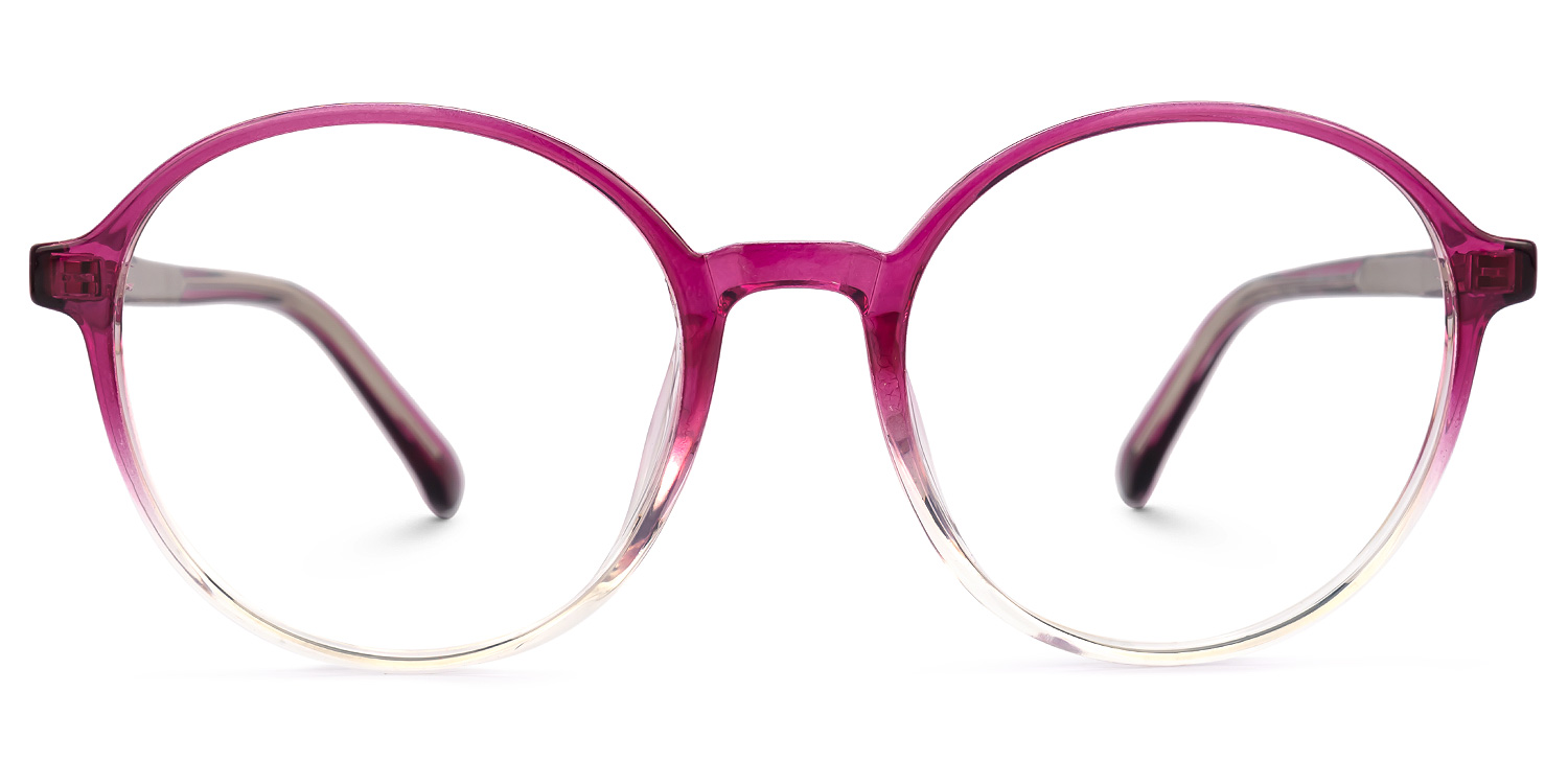 Lanford Lila Kristall Rund Brille  Lila