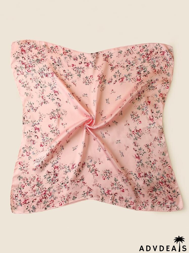 Floral Print Bandana