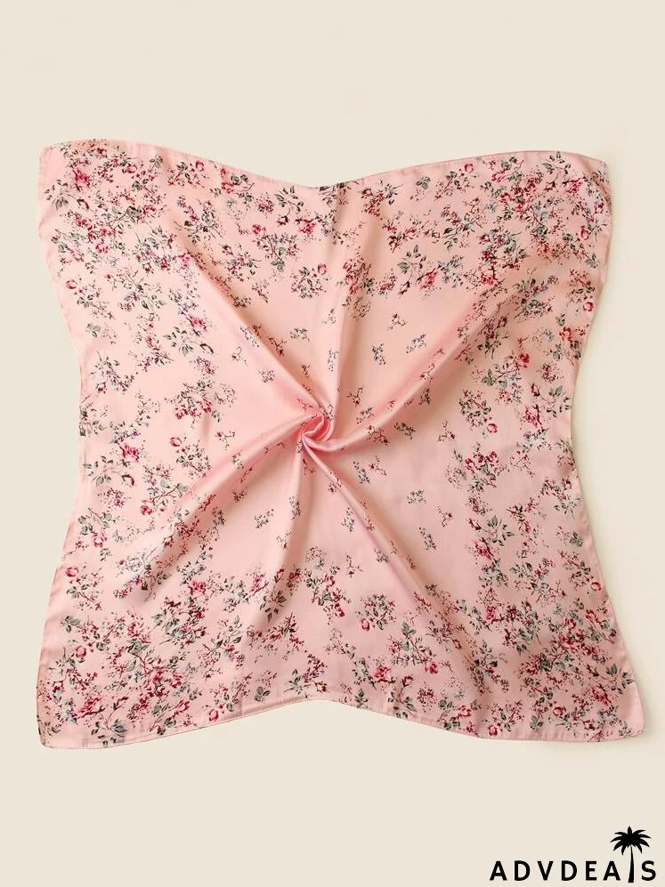 Floral Print Bandana