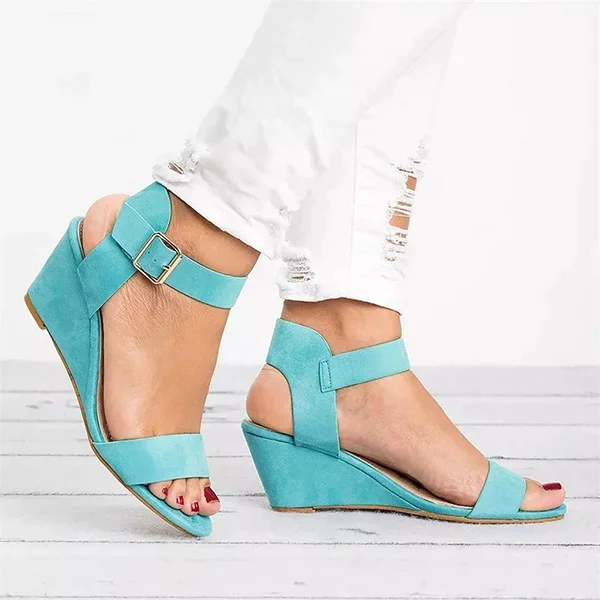 (👍Last Day Promotion 75% OFF) Women's Comfortable Orthopedic Wedge Open Toe Sandals