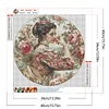Retro Girl - Diamond Painting - Full Round Drill (Canvas|40*40cm)