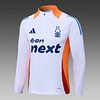 Joyfball 2024/2025 Nottingham Forest Half-Pull Training Suit White Jersey 1:1 Thai Quality Set