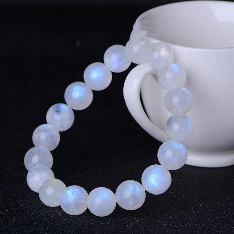 Natural Moonstone Prosperity Bracelet