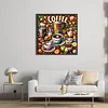 Diamond Painting-DIY Full Round Drill Coffee(40*40 CM)