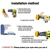 3Pcs Power Scrubber Drill Brush Attachment Set Electric Cleaning Scrub Brush Kit