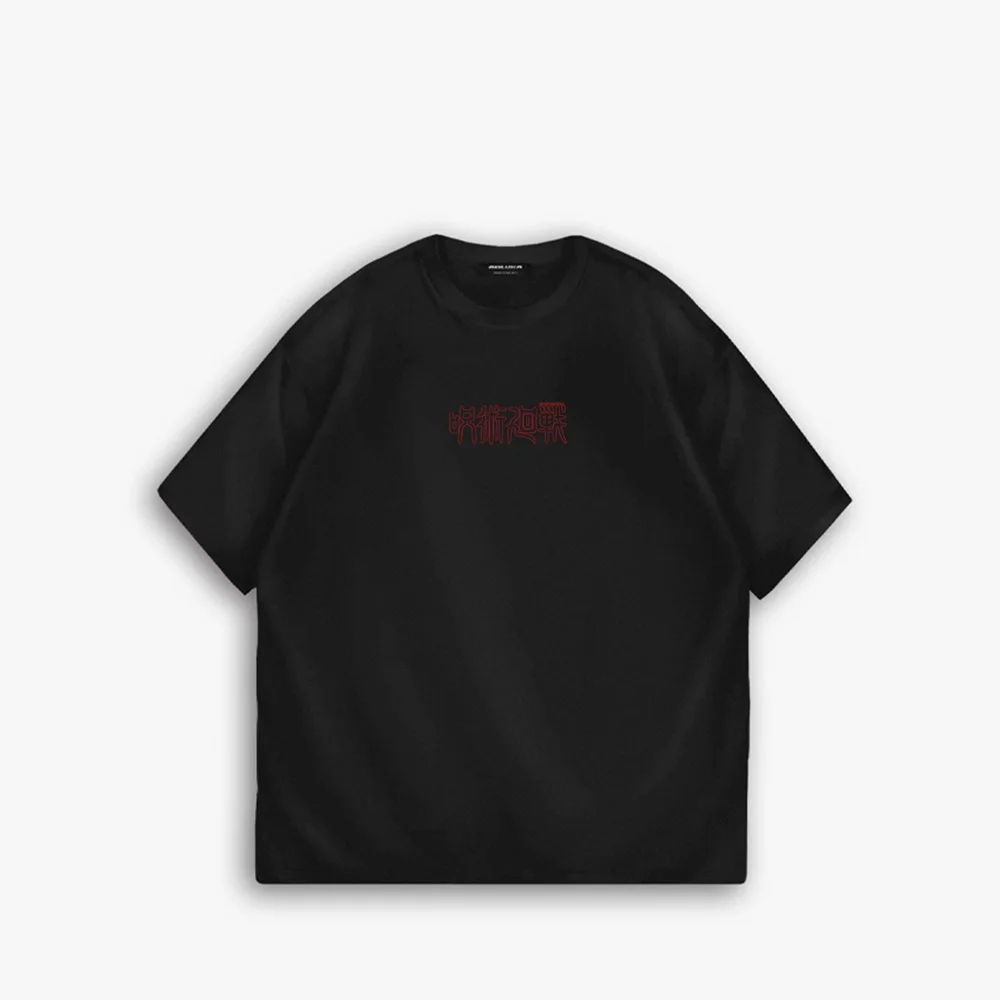 Jujutsu Kaisen Ryomen Sukuna Oversize Printed Men's T-shirt