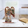DIY Archangel Diamond Painting Wooden Desktop Decor