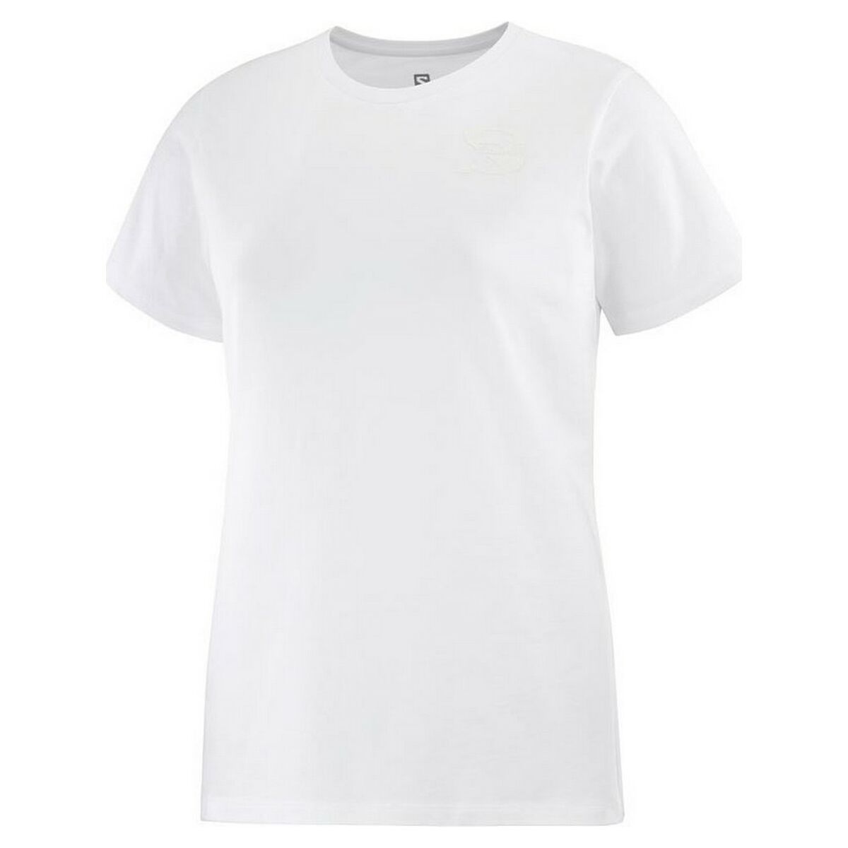 Women&rsquo;s Short Sleeve T-Shirt Salomon Small Logo White - sale.kim -  endless selection of finest brands