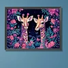 DIY Partial Special Shaped Drill Diamond Painting-Giraffe